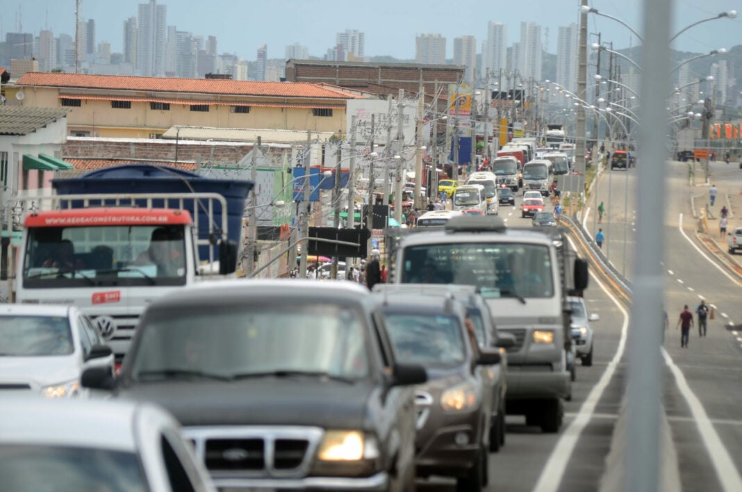 Segunda-feira, 11 de Janeiro de 2021/ Natal/ Liberação do viaduto do cancho de Igapo Repórter Luiz Henrique Foto.Magnus Nascimento