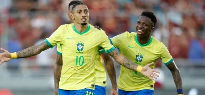 Vini Júnior e Raphinha são indicados no Bola de Ouro