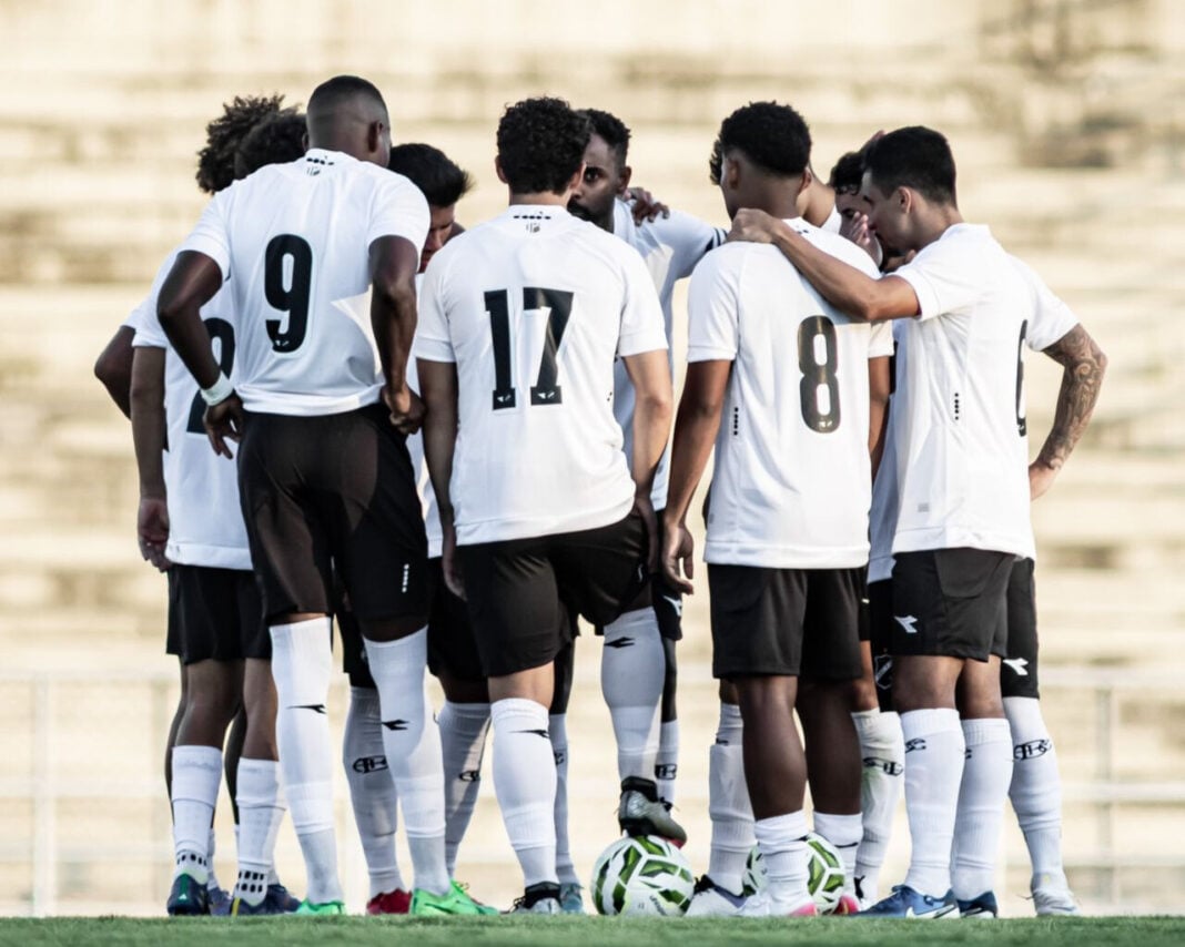 O ABC saiu derrotado no primeiro amistoso de pré-temporada. O alvinegro foi superado pelo Campinense no Amigão. Foto: Divulgação/ABC FC