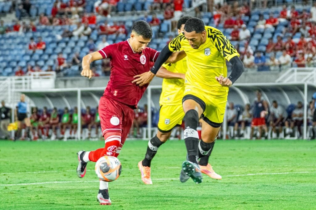 O amistoso contra o Treze marcou o retorno do América à Arena das Dunas após a eliminação na Série D do Brasileiro no mês de setembro. Foto: Edmário Oliveira/América FC