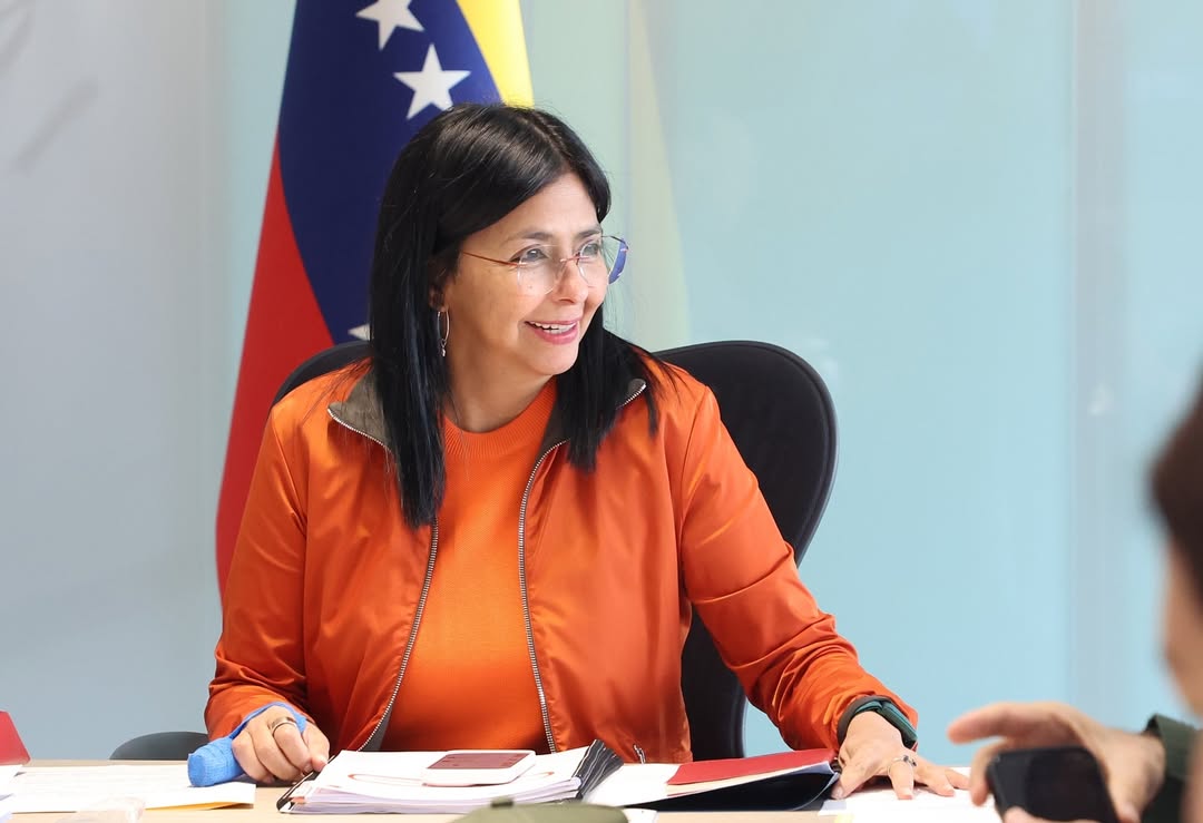 Delcy Rodríguez. Foto: Reprodução/Instagram