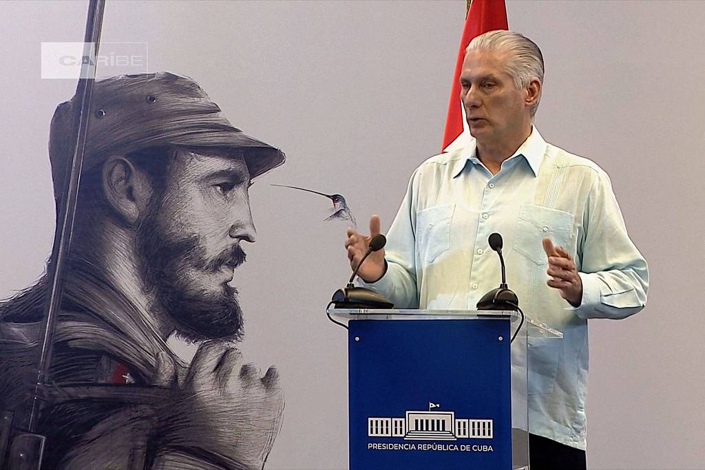 Presidente de Cuba confirma negociações com os EUA, em meio à crise energética