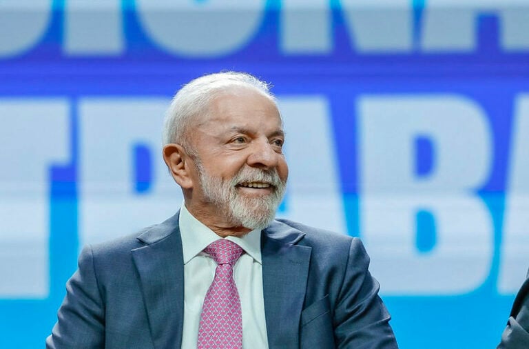 03.03.2026 - Presidente da República, Luiz Inácio Lula da Silva, durante a abertura da 2º Conferência Nacional do Trabalho, no Teatro Celso Furtado. São Paulo - SP. Foto: Ricardo Stuckert / PR