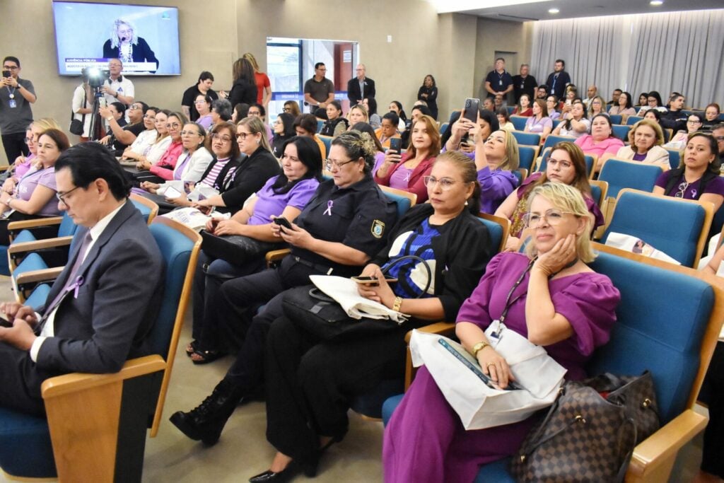 Medidas de proteção às mulheres são debatidas em audiências diversas, como a alusiva ao Agosto Lilás. Foto: Comunicação/ALRN