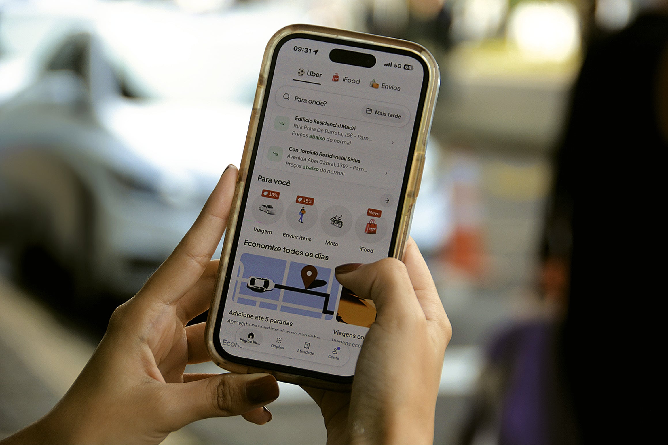 Usuários de apps de transporte relatam aumento nos preços e tempo de espera