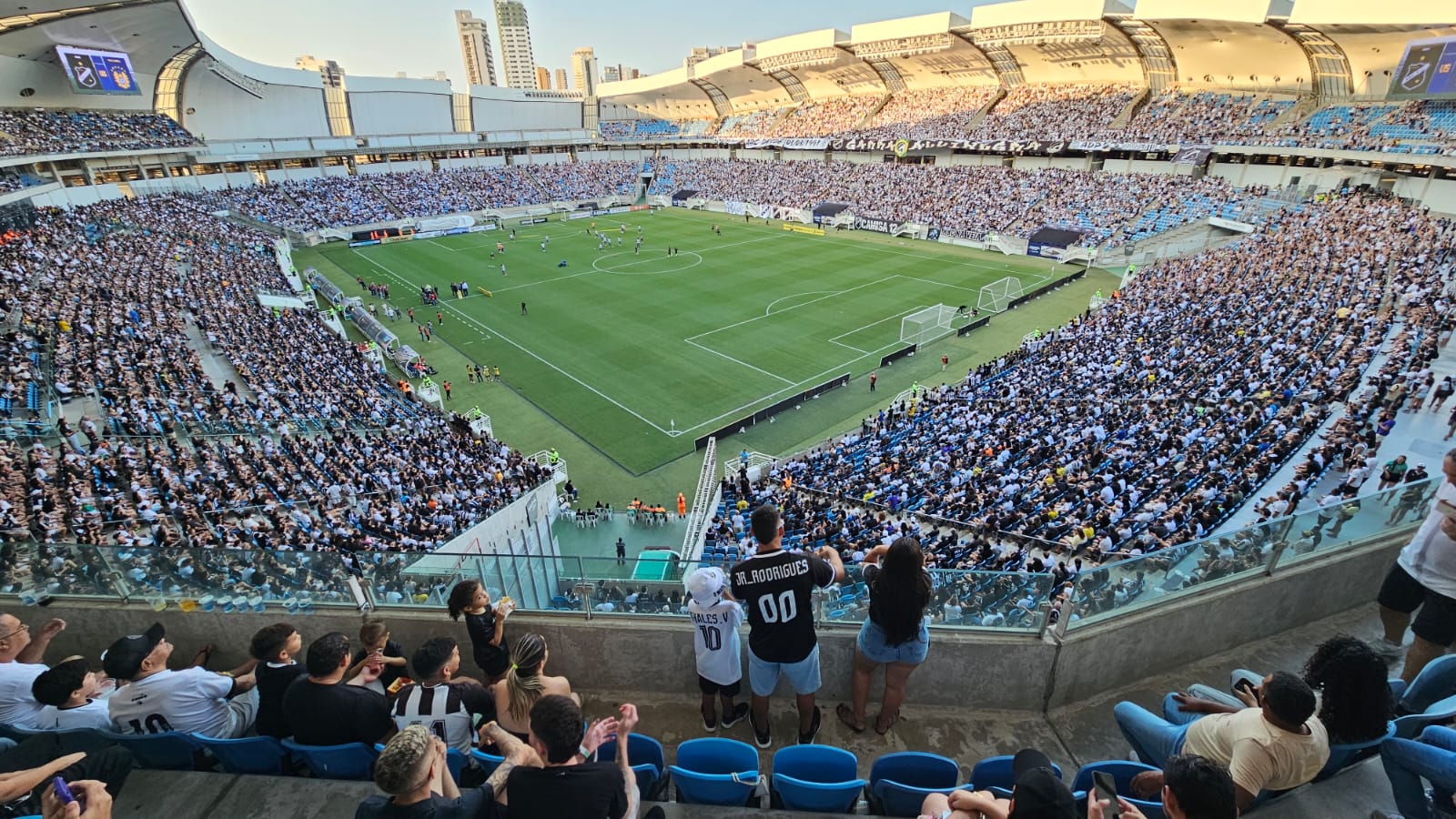 Mais de 30 mil torcedores foram a Arena das Dunas assistir o acesso do ABC &agrave; S&eacute;rie C. Foto: Adriano Abreu/TN