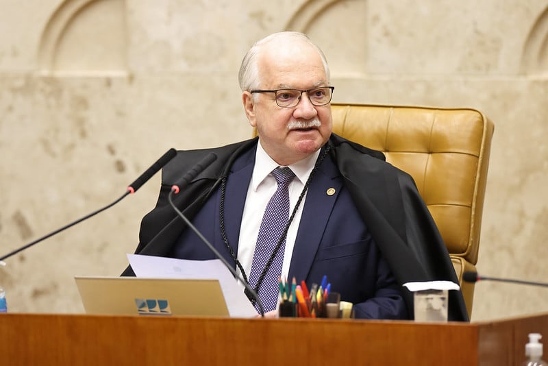 Edson Fachin. Foto: Alejandro Zambrana/STF