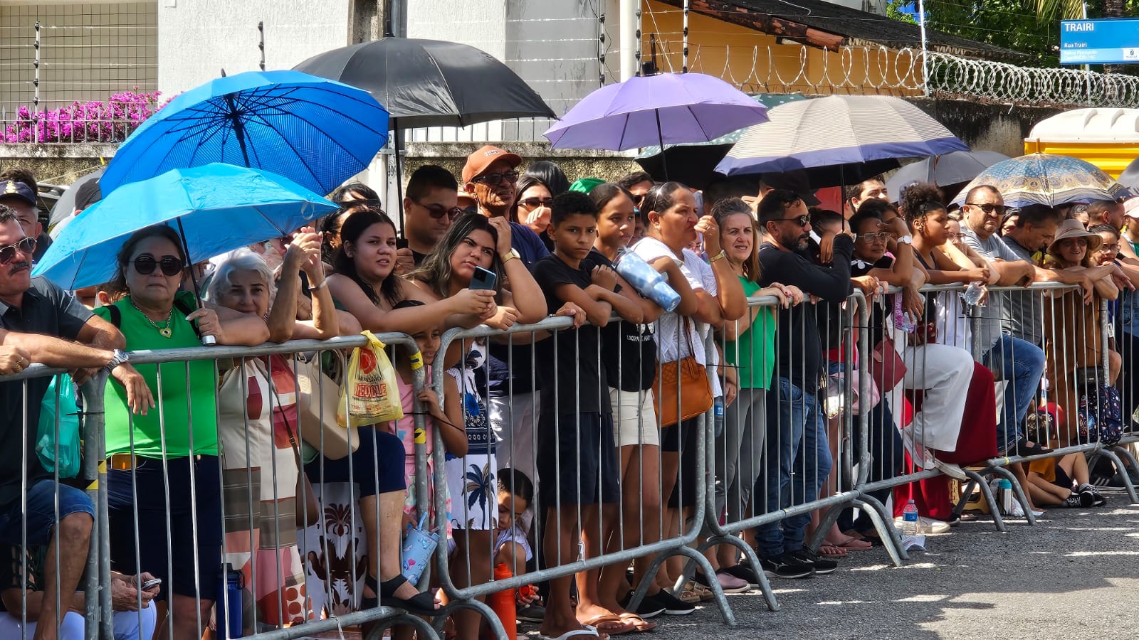 O desfile acontece na Praça Pedro Velho, conhecida como Praça Cívica, no bairro de Petrópolis, zona Leste da capital. Foto: Adriano Abreu/TN